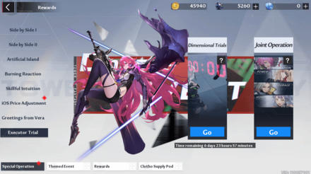 Executor Trial Page