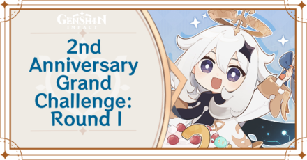 Genshin Impact 2nd Anniversary Grand Challenge: Round 1 Event