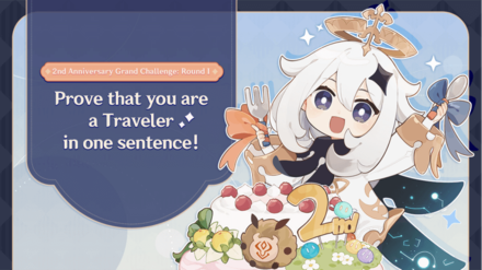 Genshin Impact 2nd Anniversary Grand Challenge: Round 1 Event