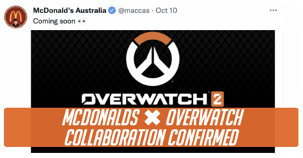 Overwatch 2 - McDonalds x Overwatch Collaboration Confirmed Banner