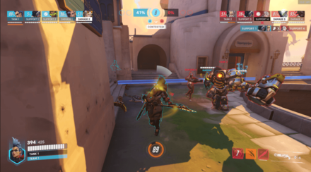 Right click on a character to follow them