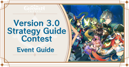 Genshin Impact - The Morn a Thousand Roses Bring Strategy Guide Contest