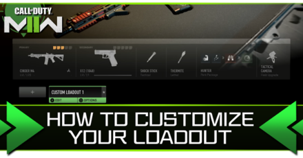 Modern Warfare 2 - How to Customize Your Loadout