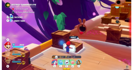 Mario + Rabbids Sparks of Hope How to Vault Over Objects