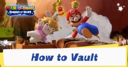 Mario + Rabbids Sparks of Hope How to Vault Over Objects Banner