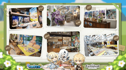 Genshin Impact HoYo FEST SEA Genshin Impact Offline Themed Cafés Review Event