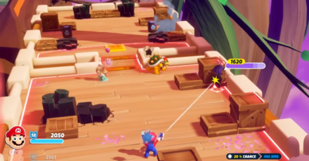 Mario + Rabbids Sparks of Hope How to Vault Over Objects