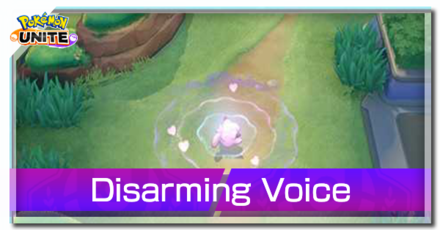 Pokemon UNITE - Clefable - Disarming Voice Banner