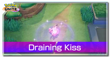 Pokemon UNITE - Clefable - Draining Kiss Banner