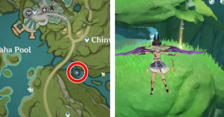 Genshin - Gourmet Supremos Within Our Duties Walkthrough - Find Kamei Munehisa south of Sumeru