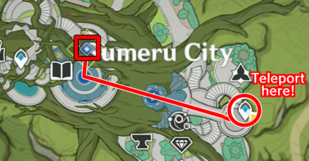 Genshin - Gourmet Supremos Within Our Duties Walkthrough - Go to the Akademiya