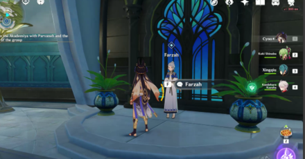 Genshin - Gourmet Supremos Within Our Duties Walkthrough - Talk to Farzah