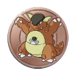 Kangaskhan Emblem (Bronze)
