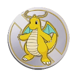 Dragonite Emblem (Gold)