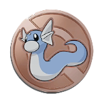 Dratini Emblem (Bronze)
