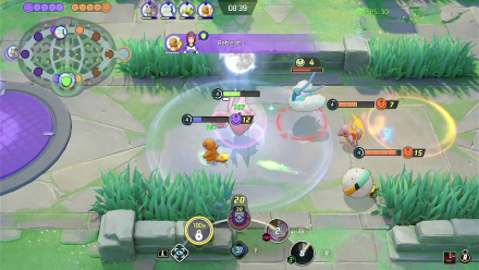 Pokemon UNITE - Healing Charizard with Moonlight