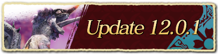 MH Rise Sunbreak - Update 12.0.1 Partial Banner