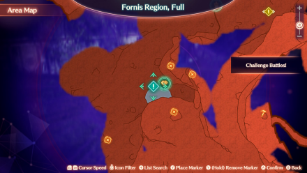 Challenge Battles! Zoomed In Map