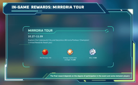 Mirroria Tour