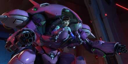 D.Va Short Overwatch 2 Meka