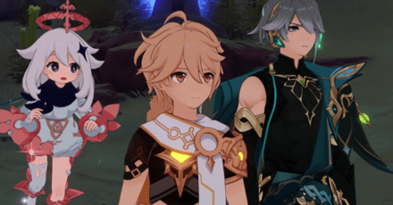 Genshin Impact University Carnival USA Group of Three