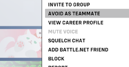 Overwatch 2 - Avoid As Teammate