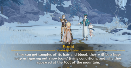 Genshin - Autumn Crisis Day 3 Quest - Talk to Farabi