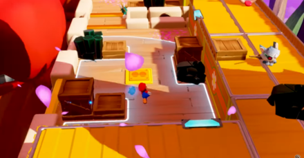 Mario + Rabbids Sparks of Hope - Using Jump Pad in Battle