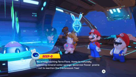 Mario + Rabbids Sparks of Hope - Visit Planets