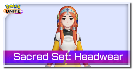 Pokemon UNITE - Sacred Set Headwear Article Banner