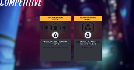 Overwatch 2 - Competitive Suspension Bug