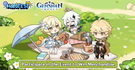 Genshin - HoYo FEST Southeast Asia Genshin Impact Offline Cafés Community Event Page