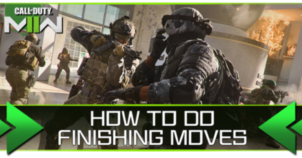 how to do finishing moves mw2