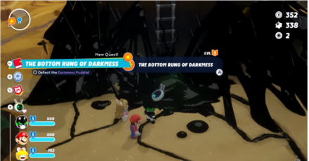 Mario + Rabbids Sparks of Hope Darkmess Puddle