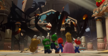 Mario + Rabbids Sparks of Hope Darkmess Tentacles