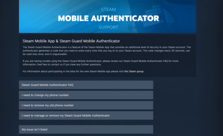 Steam Support Step 3