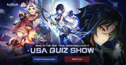 Genshin Impact x HoYoQuiz USA Quiz Show Event How to Participate
