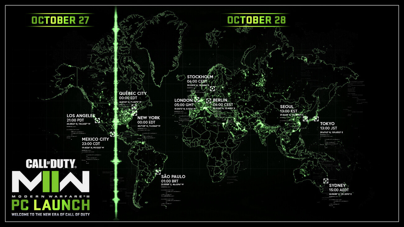 Call of Duty Modern Warfare 2 Beta Release Time - Countdown