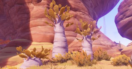 Genshin - Mountain Date Trees