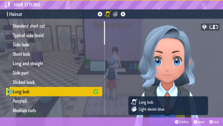 Pokemon Scarlet and Violet SV Hair Salon