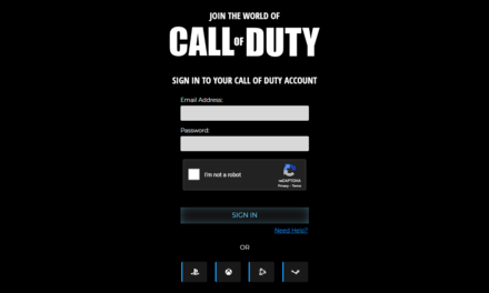 Modern Warfare 2 - Activision Sign In