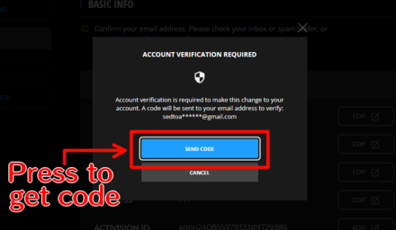 Modern Warfare 2 - Send Code