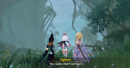 Genshin Impact - Chronic Illness Quest Walkthrough - Go to the Withering Zone