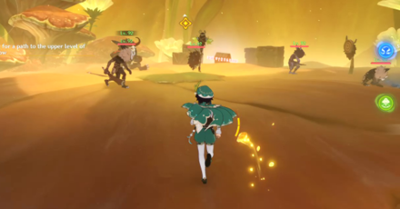 Genshin Impact - Silent Seeker of Knowledge Walkthrough - Defeat the Monsters