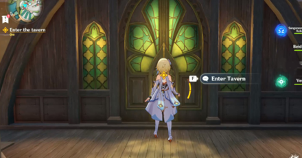 Genshin Impact - The Trail of the God of Wisdom Walkthrough - Enter the Lambad