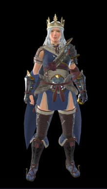 Harp Crown Layered Armor F