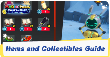 Mario + Rabbids Sparks of Hope – Items and Collectibles Guide