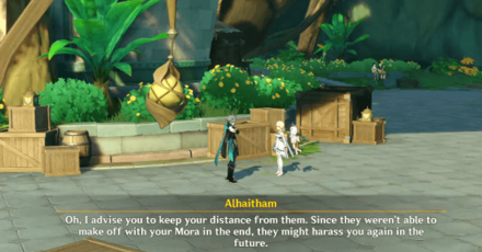 Genshin Impact - Lost in Prosperity Walkthrough - Catch Up with Alhaitham