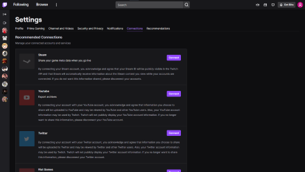 The Callisto Protocol - Connect Twitch Accounts