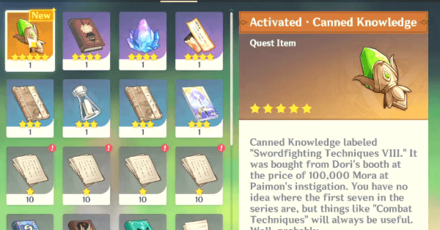 Genshin Impact - Ever So Close Walkthrough - Use the Canned Knowledge